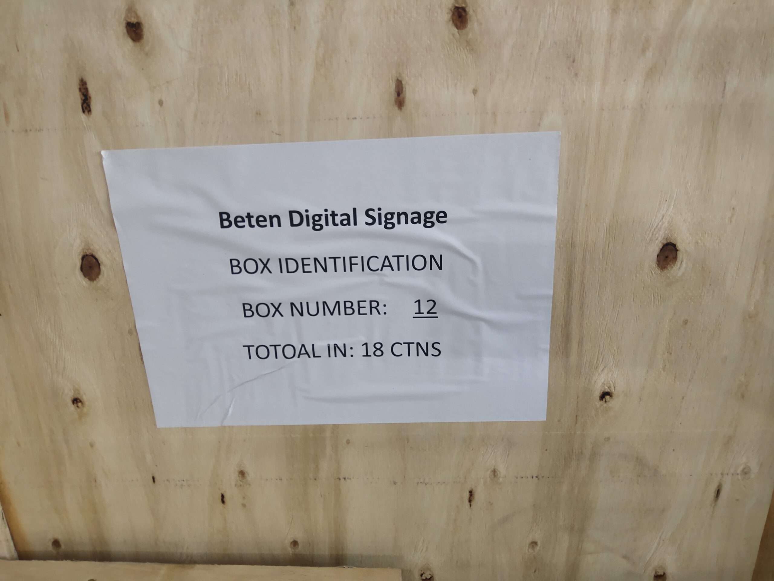 Beten Outdoor Digital Signages to France- 10