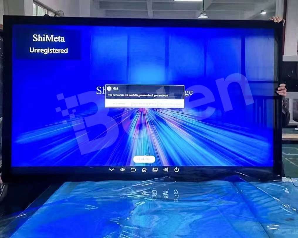 86″ Wall-mounted Slim Outdoor digital signage Screen