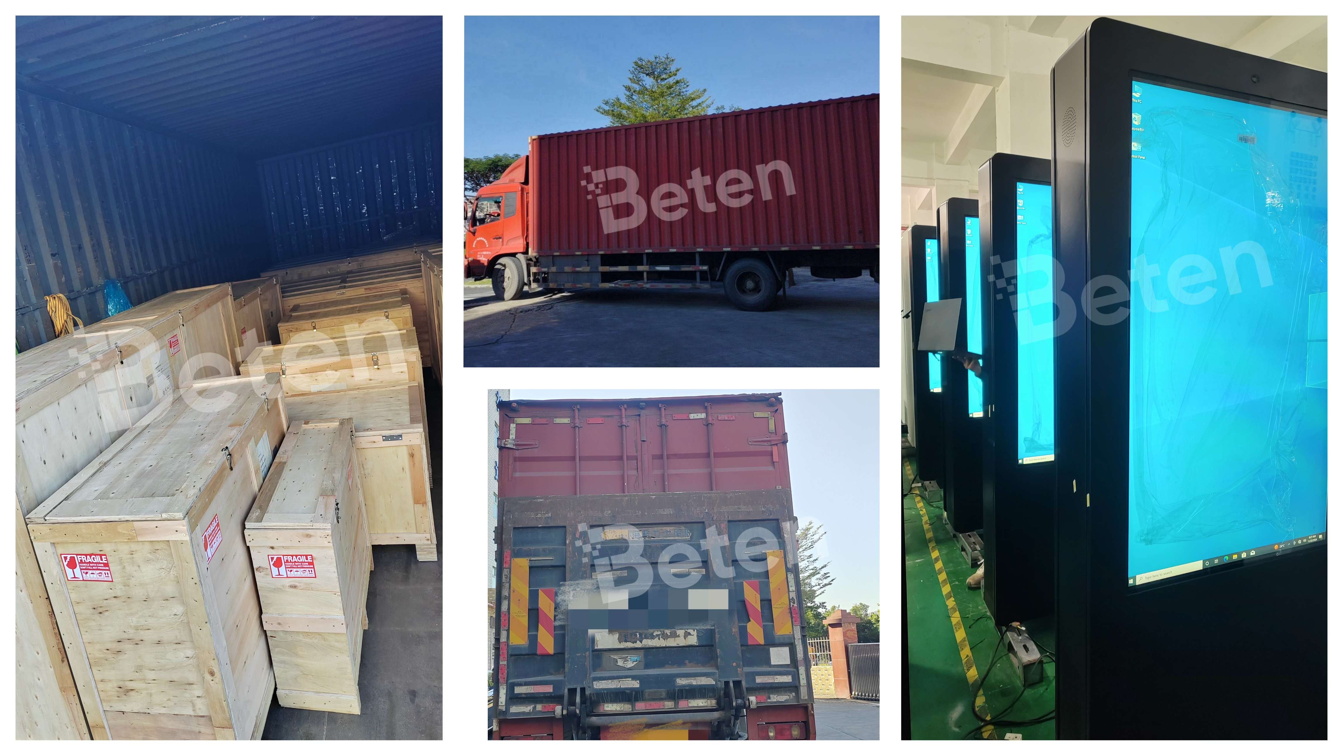 Beten Outdoor Digital Signages to Europe 1