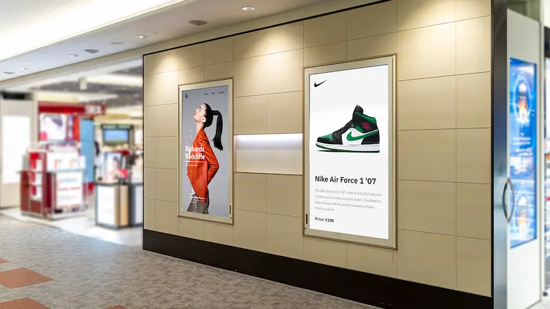 Digital Signage VS Static Signage-4