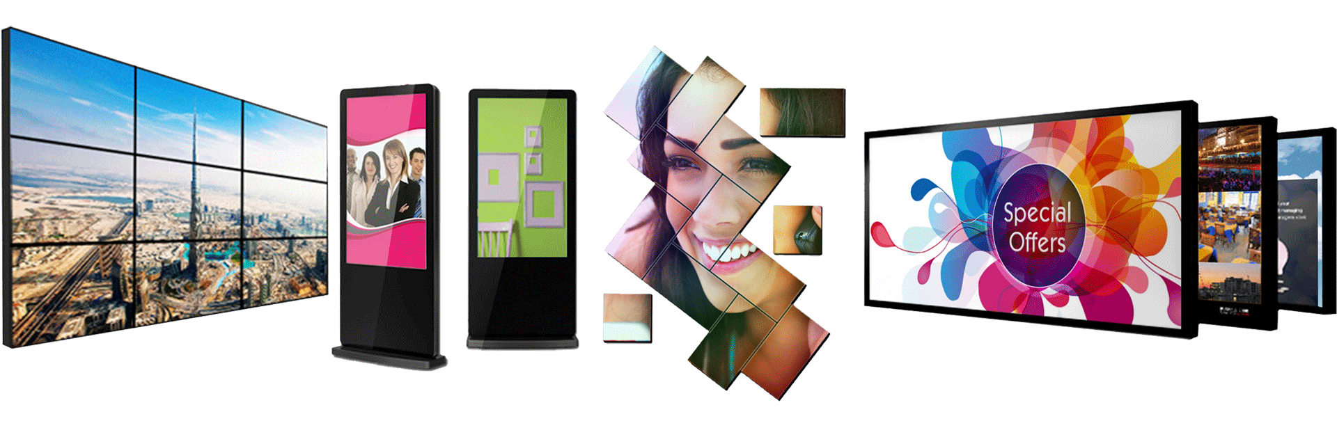 types of digital signage-1