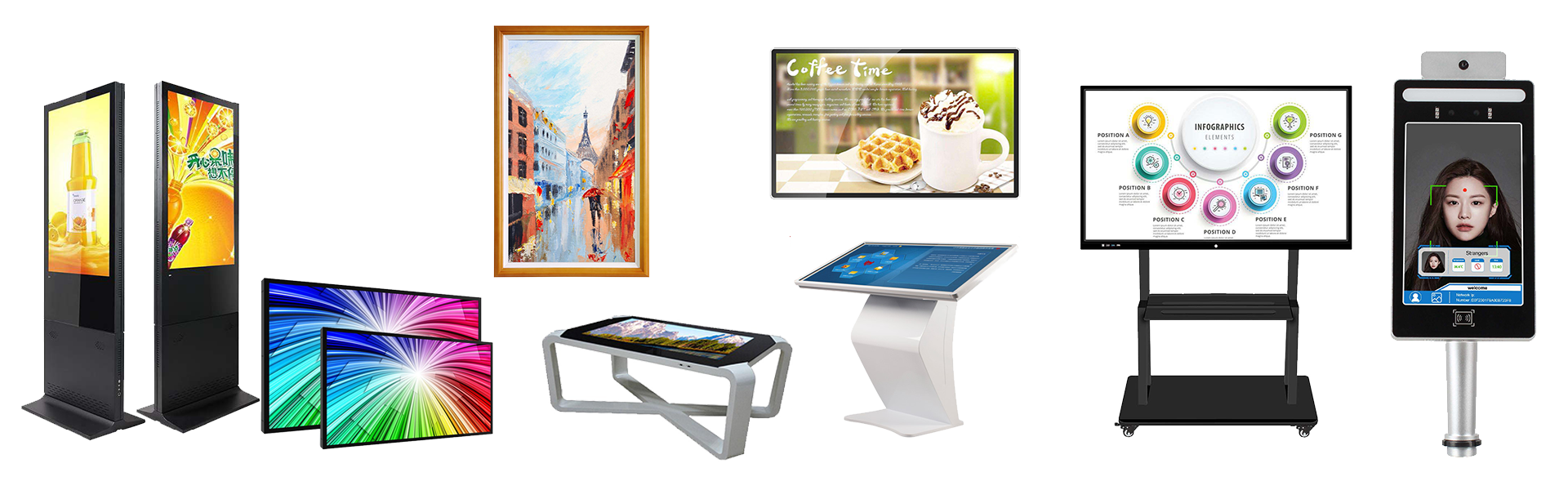 types of digital signage-6